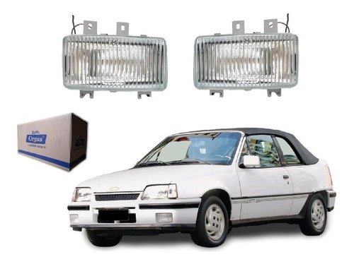 Par farol auxiliar kadett gs gsi 1.8 2.0 1993 1994 1995
