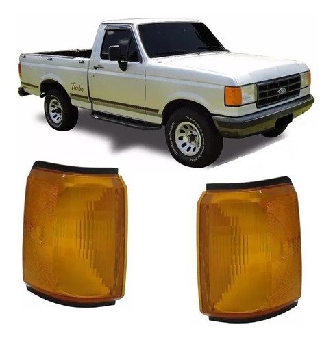 Par lanterna dianteira f1000 f4000 93 94 95 96 pisca ambar