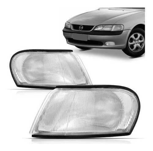 Par lanterna dianteira pisca vectra 96 97 98 99 cristal acrilico ht