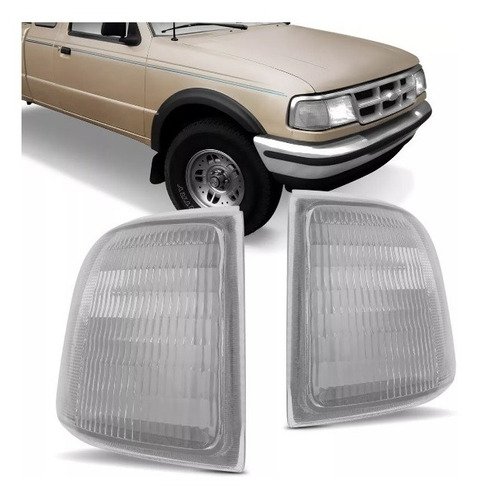 Par lanterna dianteira ranger 94 95 96 97 pisca cristal jcv