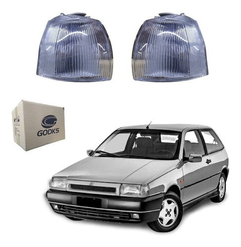 Par lanterna pisca dianteira fiat tipo 1995