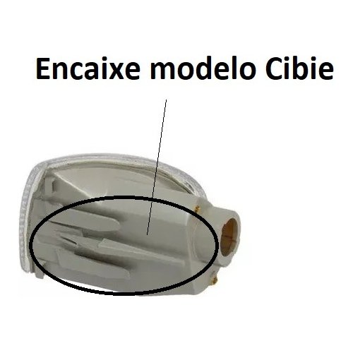Par lanterna pisca gol bola 95 96 97 98 99 fume modelo cibie