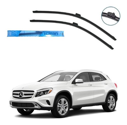 Par palheta limpador parabrisa mercedes gla 2017 2018