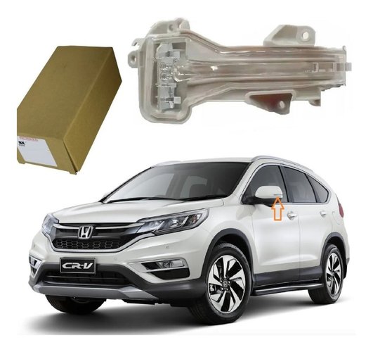 Pisca seta p/ retrovisor motorista honda crv 2013 14 15 2016