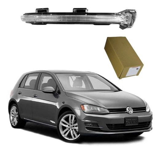 Pisca seta p/ retrovisor passageiro golf 2014 2015 2016 2017