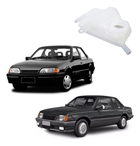 Reservatório agua radiador monza 84 a 93 sem ar cond 2 saida