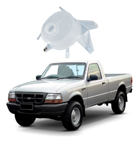 Reservatorio agua radiador ranger 2.3 16v gasolina 2001/2005