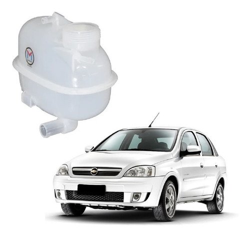 Reservatório de água. do radiador corsa sedan 2010