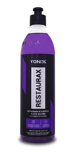 Restaurax restaurador proteção plásticos internos externos