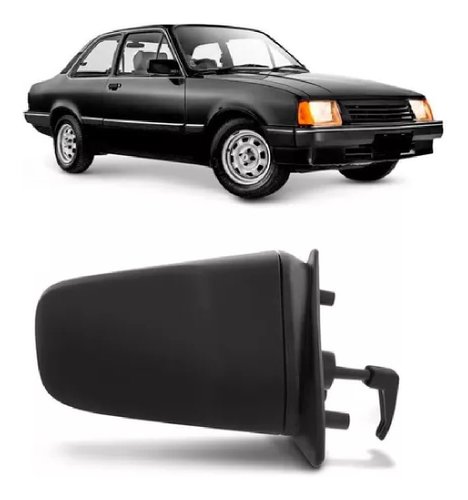 Retrovisor ext chevette 1987 a 1993 esq s/controle