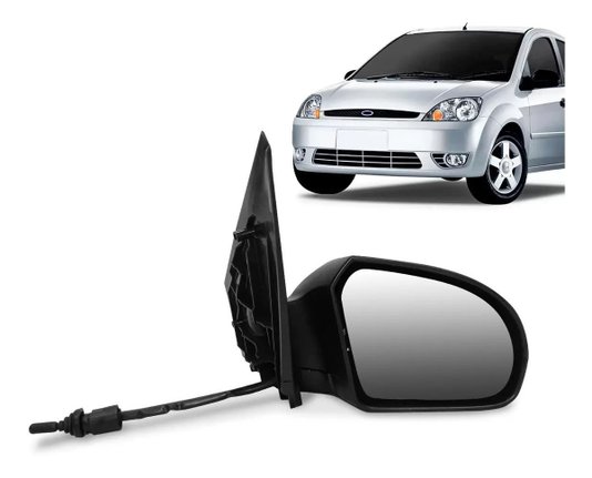 Retrovisor ext fiesta 2002 2003 a 2014 dir c/controle