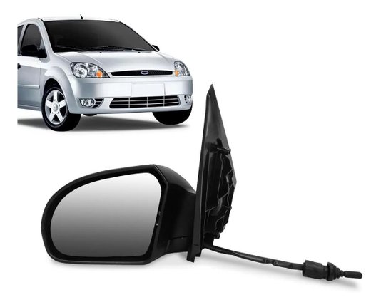 Retrovisor ext fiesta 2002 2003 a 2014 esq c/controle