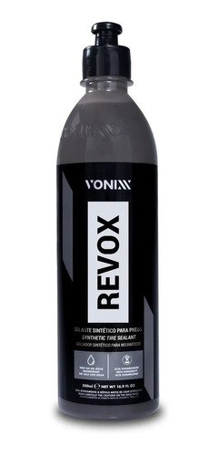 Revox selante sintético p/ pneu 500 ml alta durabilidade.