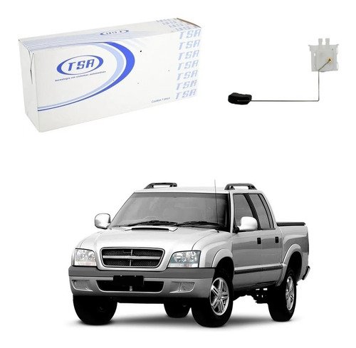 Sensor nivel boia p/ tanque 70 litros s10 2.4 flex 2007 2008