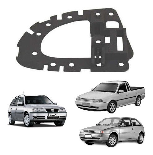 Suporte cavalete macaneta intern motorista gol g3 saveiro g3