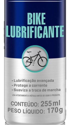 Wd-40 lubrificante protege a corrente bike seco úmido 255ml