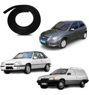 1 borracha porta meriva celta modelo 2pts / ipanema / kadett