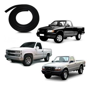 1 borracha porta ranger 94 a 2004 hilux 97 a 2001 silverado