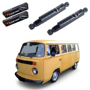 2 amortecedor traseiro kombi clipper 76 a 87 89 91 93 95 97.