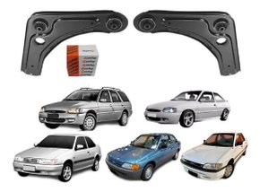 2 bandeja dianteira cofap escort europeu zetec logus s/ pivo