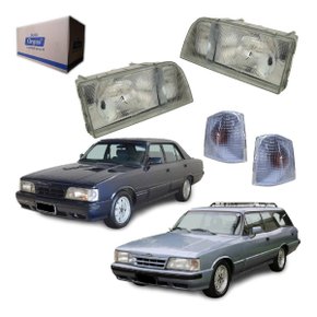 2 farol orgus + par pisca ht opala / caravan 88 89 90 91 92