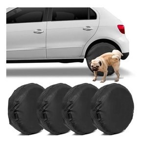4 capa protetora pneu roda 66cm aro 15/16 anti xixi cachorro