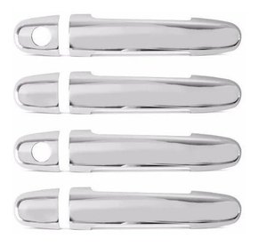 Aplique cromado capa da maçaneta hilux sr srv sw4 2005/2015