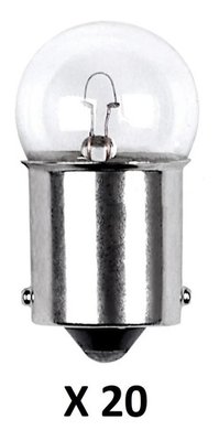 Atacado kit 20 lampadas 67 12v 5w comum automotiva