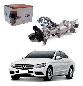 Bomba agua completa mercedes c180 1.6 16v turbo 2016 a 2021