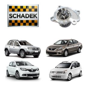 Bomba agua duster 1.6 16v 2013 2014 2015 2016 2017 2018 2019