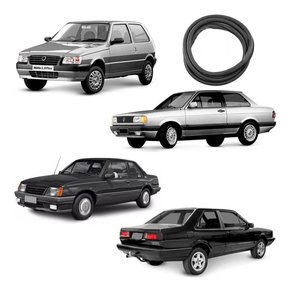 Borracha vedação porta mala premio elba logus twingo 94/2002