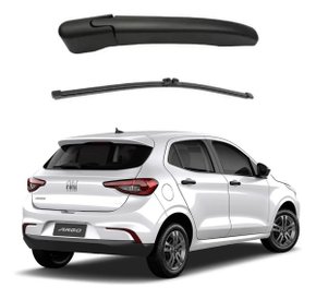 Braco limpador traseiro e palheta argo 2018 2019 2020 2021..