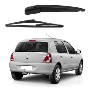 Braco limpador traseiro e palheta clio hatch 2000 2001/2012