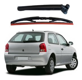 Braco limpador traseiro e palheta gol g4 2012 2013 2014