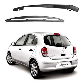 Braco limpador traseiro e palheta march 2011 2012 2013 2014