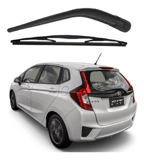 Braco limpador traseiro e palheta new fit 2017 2018 2019