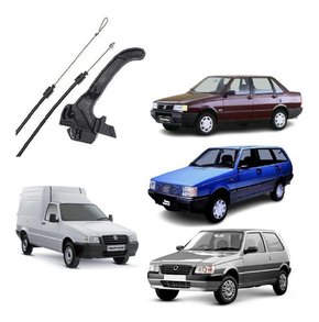 Cabo alavanca capô c/ maçaneta uno mille / prêmio / elba