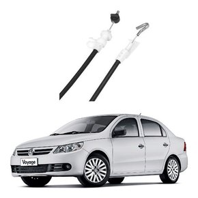 Cabo comando fechadura porta dianteira voyage g5 2008 a 2012