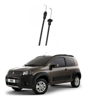 Cabo comando fechadura tras direita uno vivace 4p 2010/2014