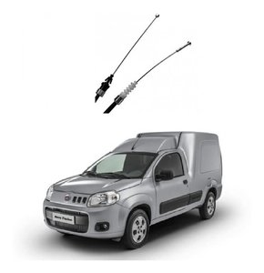 Cabo da fechadura porta tras direita baú fiorino 2015 2016