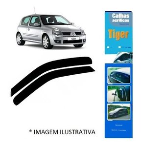 Calha chuva clio hatch 2p 2004 a 2009 2010 2011 2012 13 2014