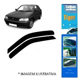 Calha de chuva escort europeu sapão 2p 93 94 95 96 acrílico