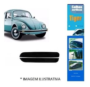 Calha de chuva fusca acrílico fumê todos 1959 até 1996 jogo