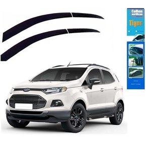 Calha de chuva new ecosport 4p 2018 2019 2020 fumê inteiriça