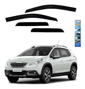 Calha de chuva peugeot 2008 4p 2015 2016 2017 2018 jogo