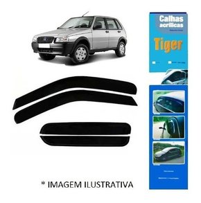 Calha de chuva uno 4p 85 a 2003 2004 05 2006 2007 2008 2009