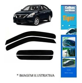 Calha de chuva versa 4p 2011 a 2014 2015 2016 2017 2018 2019