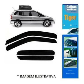 Calha de chuva zafira 4p 2001 2002 2003 2004 2005 2006 a 12