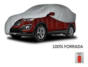 Capa cobrir carro xg 100% forrada impermeável 4,60m a 4,90m