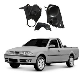 Capa correia dentada saveiro g3/g4 ap 1.6/1.8/2.0 8v 99/2010